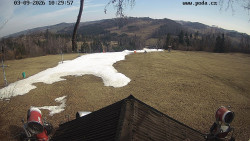 Sjezdovka, panorama východ