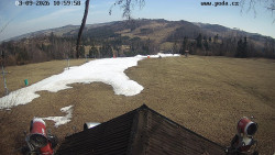 Sjezdovka, panorama východ