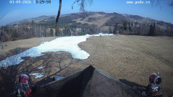 Sjezdovka, panorama východ