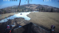 Sjezdovka, panorama východ