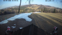 Sjezdovka, panorama východ