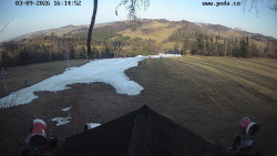 Sjezdovka, panorama východ