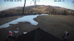 Sjezdovka, panorama východ