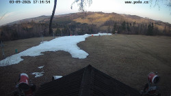 Sjezdovka, panorama východ