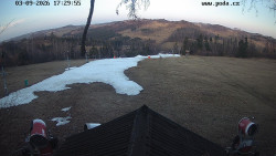 Sjezdovka, panorama východ