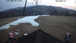 Sjezdovka, panorama východ