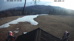 Sjezdovka, panorama východ