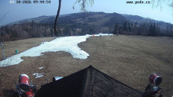 Sjezdovka, panorama východ