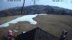 Sjezdovka, panorama východ