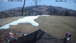 Sjezdovka, panorama východ