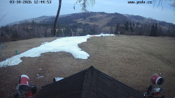 Sjezdovka, panorama východ