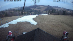 Sjezdovka, panorama východ