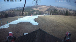 Sjezdovka, panorama východ