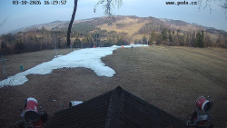 Sjezdovka, panorama východ