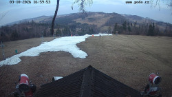 Sjezdovka, panorama východ