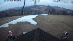 Sjezdovka, panorama východ