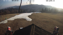 Sjezdovka, panorama východ