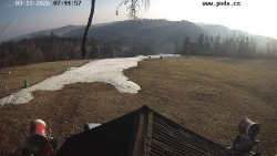 Sjezdovka, panorama východ