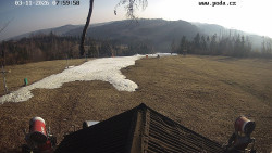 Sjezdovka, panorama východ