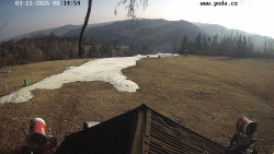 Sjezdovka, panorama východ