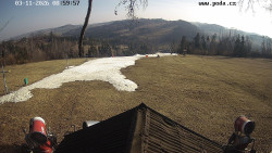 Sjezdovka, panorama východ