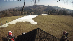 Sjezdovka, panorama východ