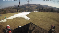 Sjezdovka, panorama východ