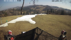 Sjezdovka, panorama východ