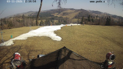 Sjezdovka, panorama východ