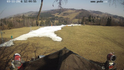 Sjezdovka, panorama východ