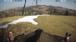 Sjezdovka, panorama východ