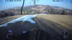 Sjezdovka, panorama východ