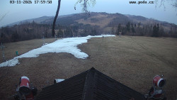 Sjezdovka, panorama východ