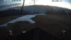 Sjezdovka, panorama východ