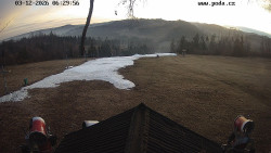 Sjezdovka, panorama východ