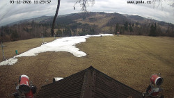 Sjezdovka, panorama východ