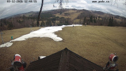 Sjezdovka, panorama východ