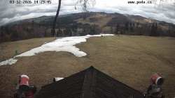 Sjezdovka, panorama východ