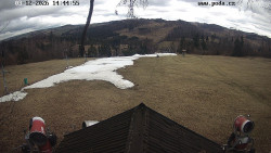 Sjezdovka, panorama východ