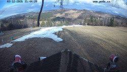 Sjezdovka, panorama východ