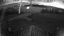 Sjezdovka, panorama východ