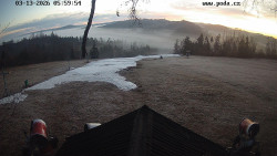 Sjezdovka, panorama východ