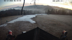 Sjezdovka, panorama východ