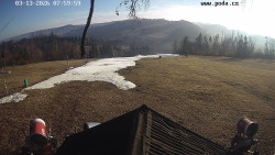 Sjezdovka, panorama východ