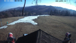 Sjezdovka, panorama východ