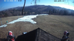 Sjezdovka, panorama východ