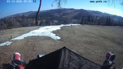 Sjezdovka, panorama východ