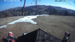 Sjezdovka, panorama východ