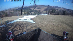 Sjezdovka, panorama východ