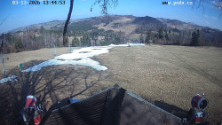 Sjezdovka, panorama východ